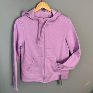 NWT Ideology  full zip off duty hoodie purple/pink color Small valentines